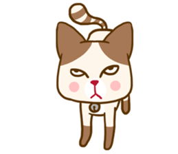 Dog and Cat Cute sticker #11576166