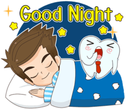 Smart Dentist and the smart teeth sticker #11576576