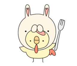 Boo rabbit vol.2 sticker #11576765