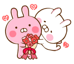 Rabbit Usahina Love 6 sticker #11577032