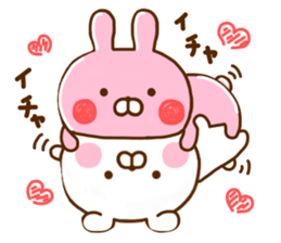 Rabbit Usahina Love 6 sticker #11577063
