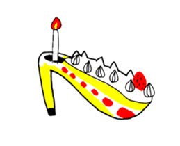 STRAWBERRY CAKE 2 sticker #11577870