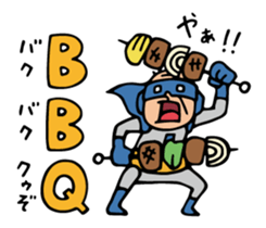 Do your best. Active heroes. sticker #11577885