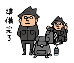 Do your best. Active heroes. sticker #11577896