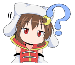 The Japanese cursive syllabary.Kya~Ryo sticker #11578507