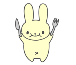 Fatty Bunny sticker #11578817