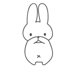 Fatty Bunny sticker #11578828