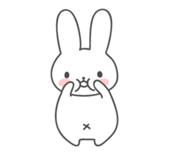 Fatty Bunny sticker #11578830