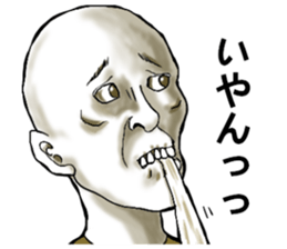 representation sticker in the face 2 sticker #11578904