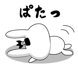 Rabbit-Samurai Sticker sticker #11579079