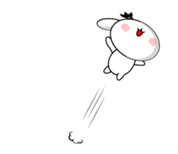 Rabbit-Samurai Sticker sticker #11579109