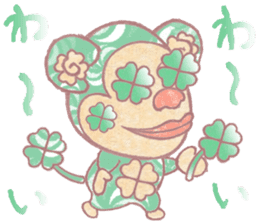 Hangs from cute material,Saruko orumo sticker #11579485