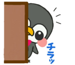 Bow Tie Penguin sticker #11579926