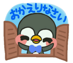 Bow Tie Penguin sticker #11579940