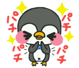 Bow Tie Penguin sticker #11579945
