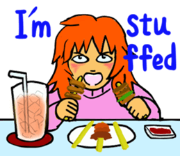 Cute girls 1 sticker #11580006