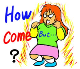 Cute girls 1 sticker #11580008