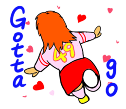 Cute girls 1 sticker #11580009