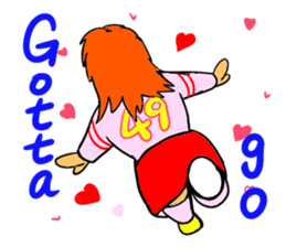 Cute girls 1 sticker #11580009