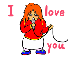 Cute girls 1 sticker #11580010