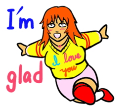 Cute girls 1 sticker #11580011