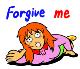 Cute girls 1 sticker #11580012