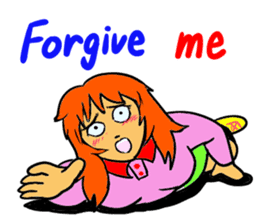 Cute girls 1 sticker #11580012