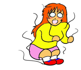 Cute girls 1 sticker #11580013