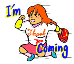 Cute girls 1 sticker #11580014