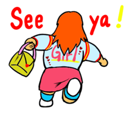 Cute girls 1 sticker #11580015