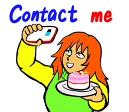 Cute girls 1 sticker #11580018