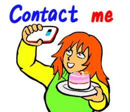 Cute girls 1 sticker #11580018