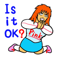 Cute girls 1 sticker #11580023