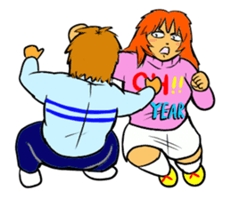 Cute girls 1 sticker #11580025