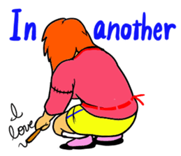 Cute girls 1 sticker #11580026