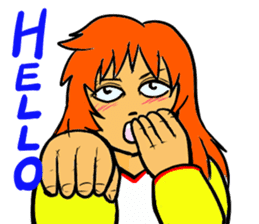 Cute girls 1 sticker #11580028