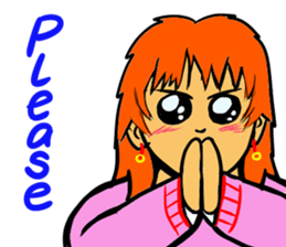 Cute girls 1 sticker #11580031