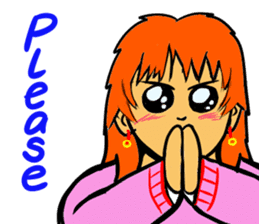 Cute girls 1 sticker #11580031