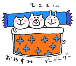 usatan and nekotan3 sticker #11580206