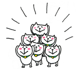 usatan and nekotan3 sticker #11580209