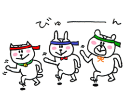 usatan and nekotan3 sticker #11580227