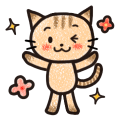 "MAYUNEKO" The cats with eyebrows!