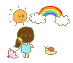 Couples in long distance relationships by snow