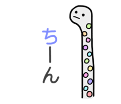 The pastel color animals sticker #11580736