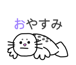 The pastel color animals sticker #11580741