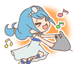 Warm fuzzy fairy tale 2 sticker #11580808