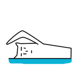 Reticent cats sticker #11580954