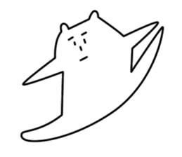 Reticent cats sticker #11580955