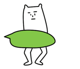 Reticent cats sticker #11580961