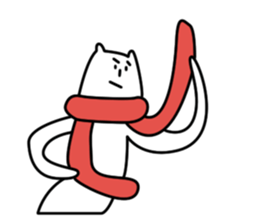 Reticent cats sticker #11580967